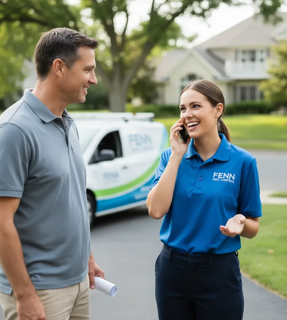 Fenn Pest Control customer support in Melcher Dallas